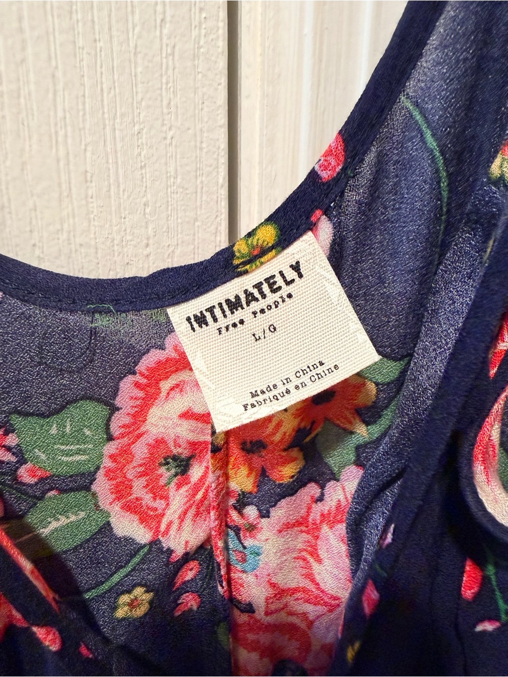 Free People Intimately Bluebell Floral Maxi Dress